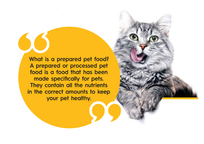 Benefits of Prepared Pet Food Infographic