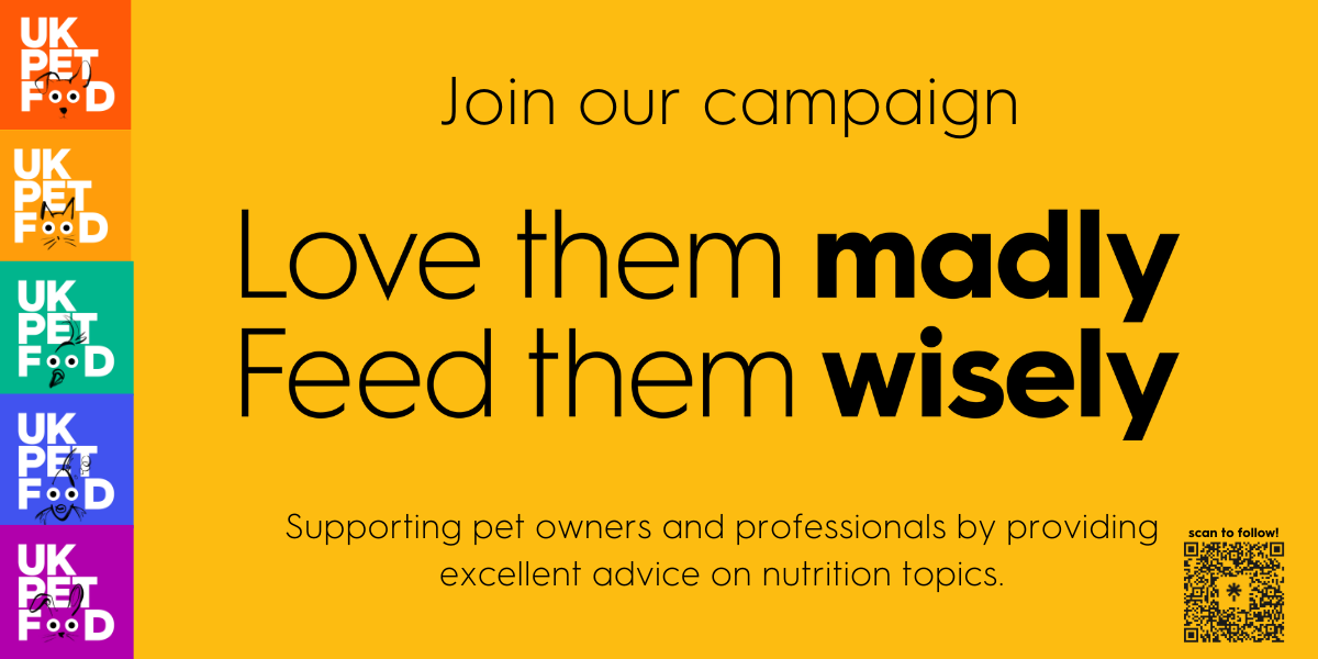 Our new ‘Love them Madly, Feed them Wisely’, supporting pet owners and professionals by providing excellent advice on nutrition topics. (3).png